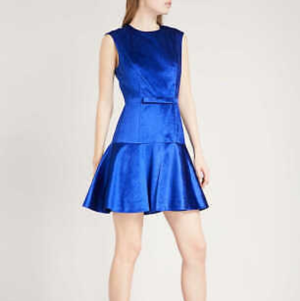 Ted Baker Maryann  Ruffle Hem Dress NWT